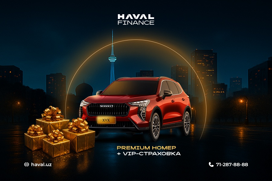 Chiroyli davlat raqami va 1 yillik transport vositalari egalarining fuqarolik javobgarligini majburiy sug‘urtasiga ega HAVAL
