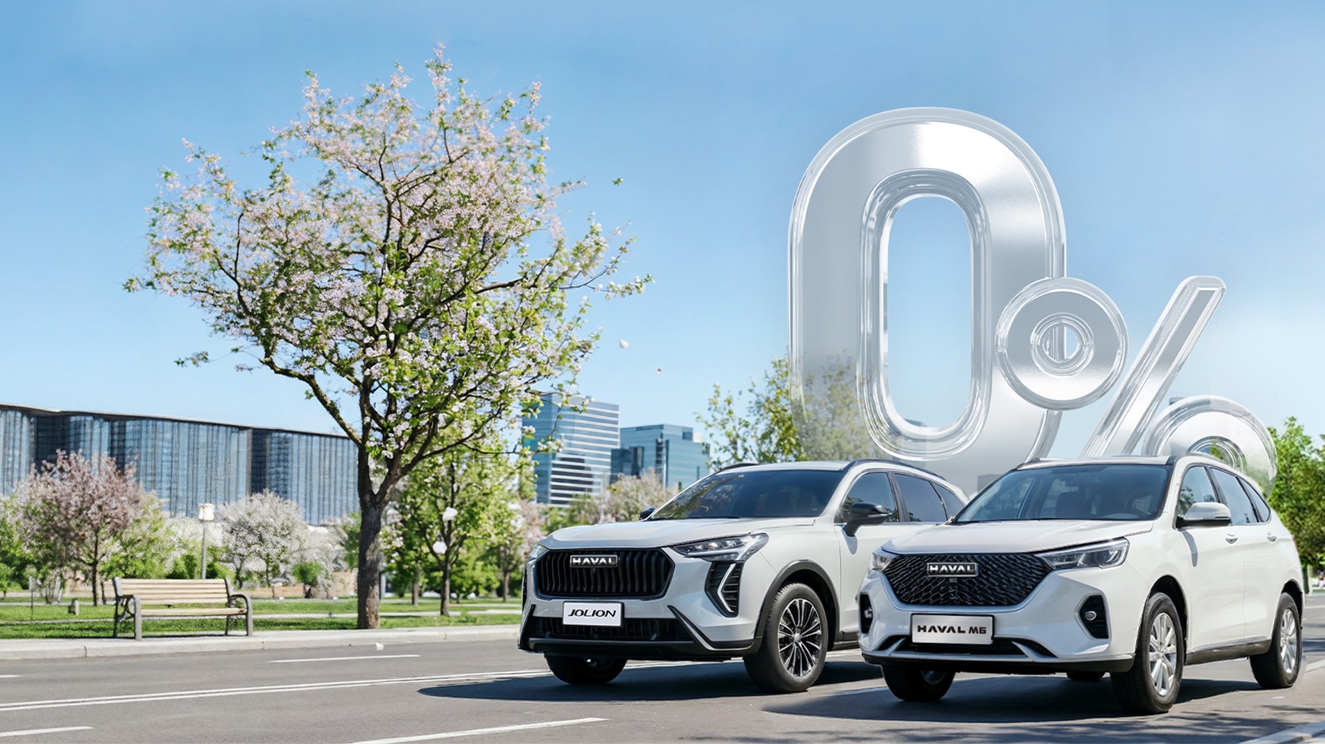 HAVAL M6 va HAVAL Jolion uchun 0% foizsiz muddatli to‘lov