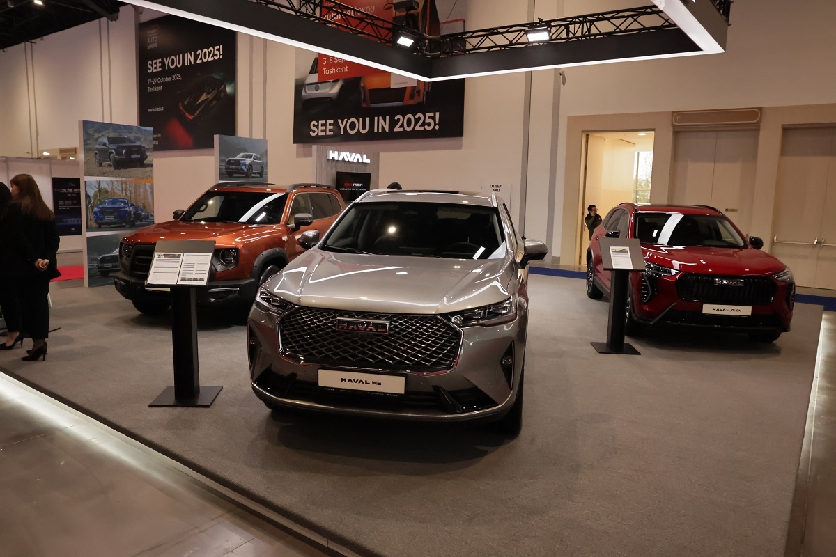 Кроссоверы бренда Haval представлены на выставке «Automechanika Tashkent 2024»