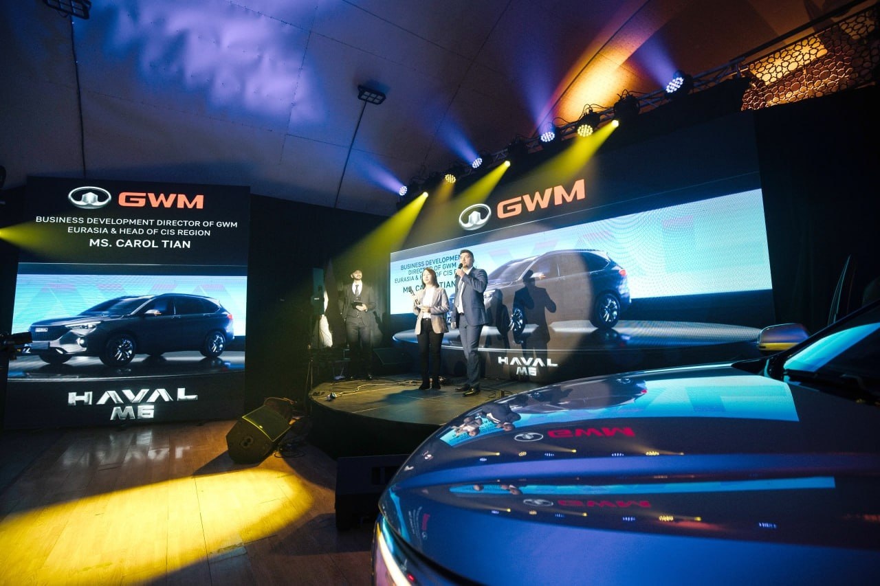 В Ташкенте прошла необычная презентация новой модели автомобиля HAVAL М6